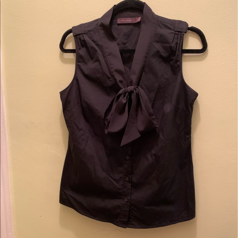 Black Dressy Tank Top from The Limited
